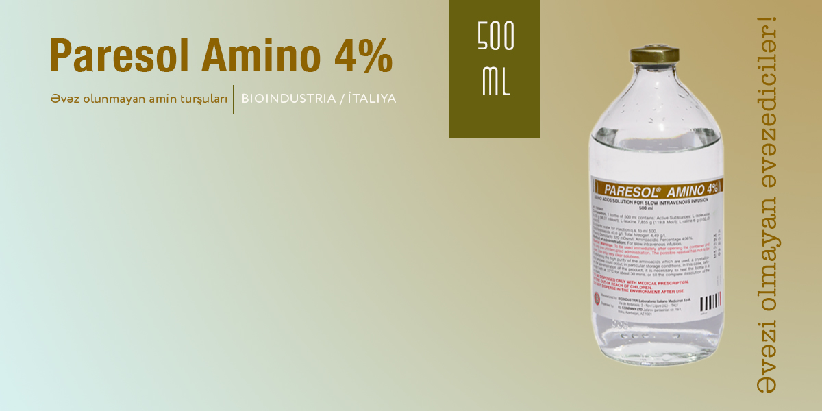 Paresol Amino 4%